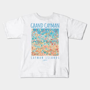 Grand Cayman, Cayman Islands, Seashell Rain Kids T-Shirt